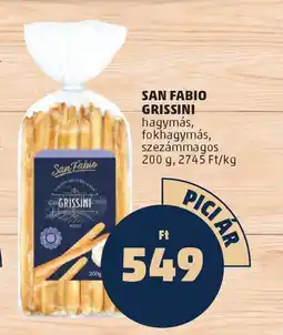 PENNY San Fabio Grissini ajánlat