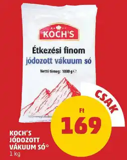PENNY Koch's Jódozott vákuum só ajánlat
