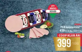 Coop PICK borjú párizsi ajánlat