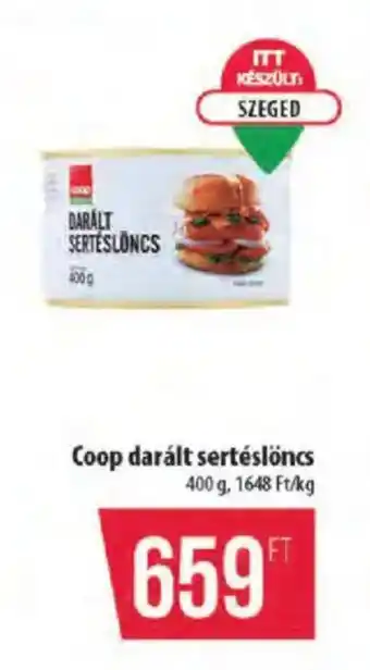 Coop Coop darált sertéslöncs ajánlat