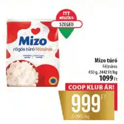 Coop Mizo túró ajánlat