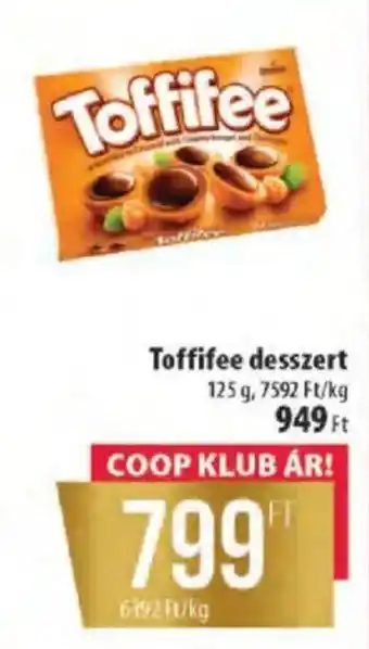 Coop Toffifee desszert ajánlat