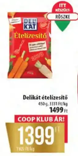 Coop Delikát ételízesítő ajánlat