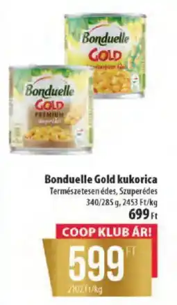 Coop Bonduelle Gold kukorica ajánlat