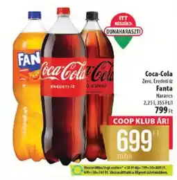 Coop Coca-Cola / Fanta ajánlat