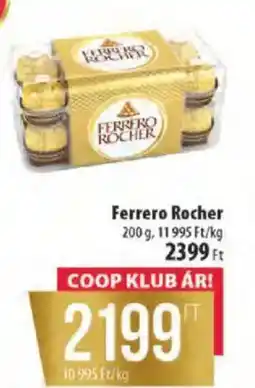 Coop Ferrero Rocher ajánlat