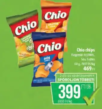 Coop Chio chips ajánlat