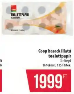 Coop Coop barack illatú toalettpapír ajánlat