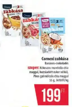 Coop Cornexi zabkása Banános-csokoládés ajánlat