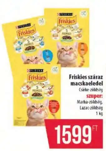 Coop Friskies száraz macskaeledel ajánlat