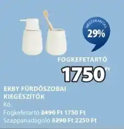 JYSK Ekby Fürdőszobai Kiegészítők fogkefetartó ajánlat