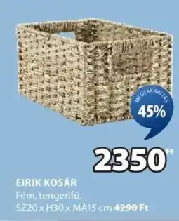 JYSK Eirik kosár ajánlat