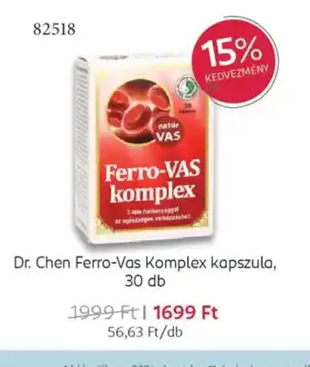 Rossmann Dr. Chen Ferro-Vas Komplex kapszula ajánlat