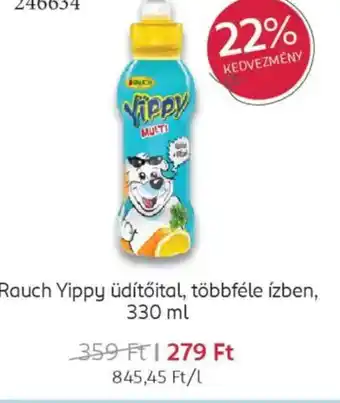 Rossmann Rauch Yippy üdítőital ajánlat