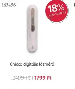 Rossmann Chicco digitális lázmérő ajánlat