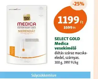 Fressnapf Select Gold Medica Vesekímélő ajánlat