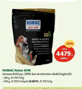 Fressnapf HUMAC Natur AFM ajánlat