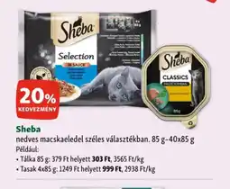 Fressnapf Sheba nedves macskaeledel ajánlat