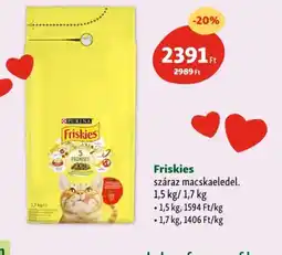 Fressnapf Friskies száraz macskaeledel ajánlat