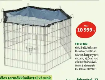 Fressnapf Fit+Fun Kisállat Kennel ajánlat