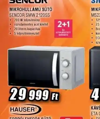 Expert Sencor Mikrohullámú Sütő ajánlat