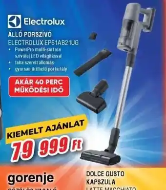 Expert Electrolux Áll Porszív ajánlat
