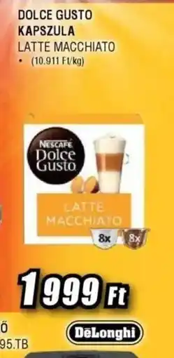 Expert Dolce Gusto Kapszula Latte Macchiato ajánlat