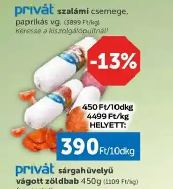 PRIVÁT Privat szalámi csomago ajánlat