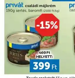 PRIVÁT Privat családi májkrém ajánlat