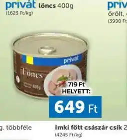 PRIVÁT Privat Libamáj 400g ajánlat