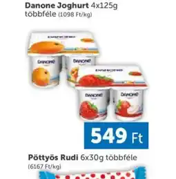 PRIVÁT Danone Joghurt 4x125g ajánlat