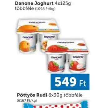 PRIVÁT Danone Joghurt 4x125g ajánlat