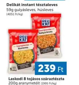 PRIVÁT Delikát instant tésztaleves ajánlat