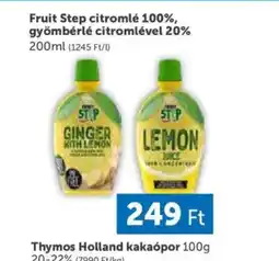 PRIVÁT Fruit Step citromlé 100%, gyömbérlé citromlével 20% ajánlat