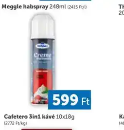 PRIVÁT Meggle habspray ajánlat