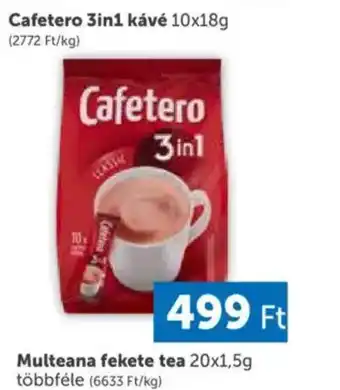 PRIVÁT Cafetero 3in1 kávé ajánlat