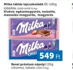 PRIVÁT Milka táblás tejcsokoládé ajánlat