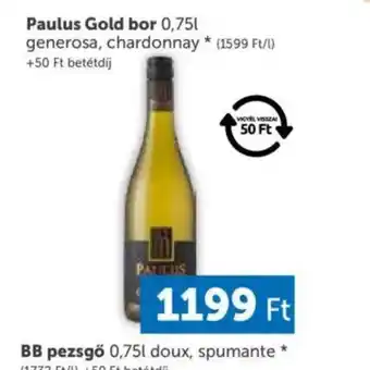 PRIVÁT Paulus Gold bor ajánlat