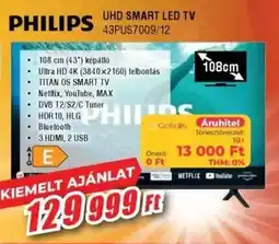 Expert Philips UHD Smart LED TV ajánlat