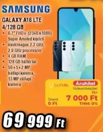 Expert Samsung Galaxy A16 LTE 4/128 GB ajánlat