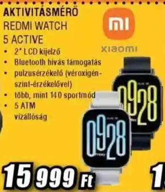 Expert Xiaomi Aktivitásmérö Redmi watch 5 active ajánlat