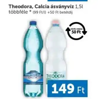 PRIVÁT Theodora, Calcia ásványvíz ajánlat