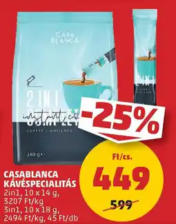 PENNY Casablanca Kávéspecialitás ajánlat