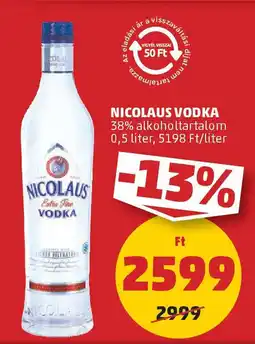 PENNY Nicolaus vodka ajánlat