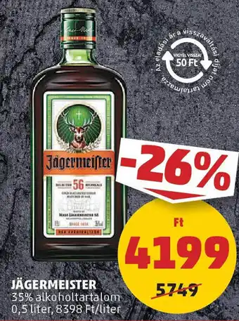 PENNY Jägermeister ajánlat