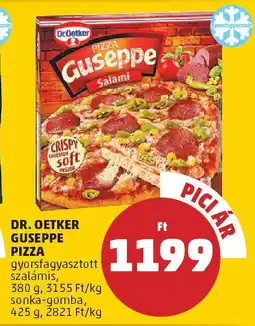 PENNY Dr. Oetker Guseppe pizza ajánlat