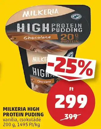 PENNY Milkeria High protein puding ajánlat