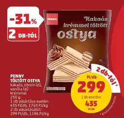 PENNY Penny Töltött ostya ajánlat