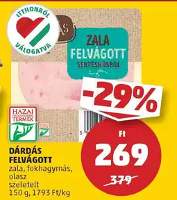 PENNY Dárdás Felvágott ajánlat