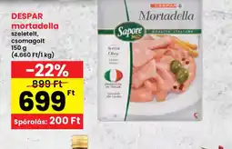 Spar Despar Mortadella ajánlat